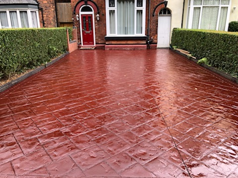 Tarmac driveway
